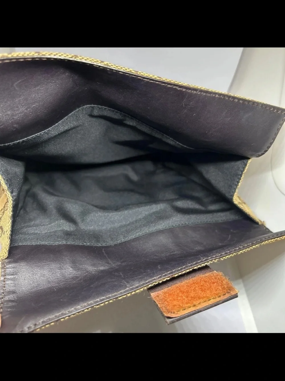 Gucci Beige and Brown GG Canvas Toiletry Pouch